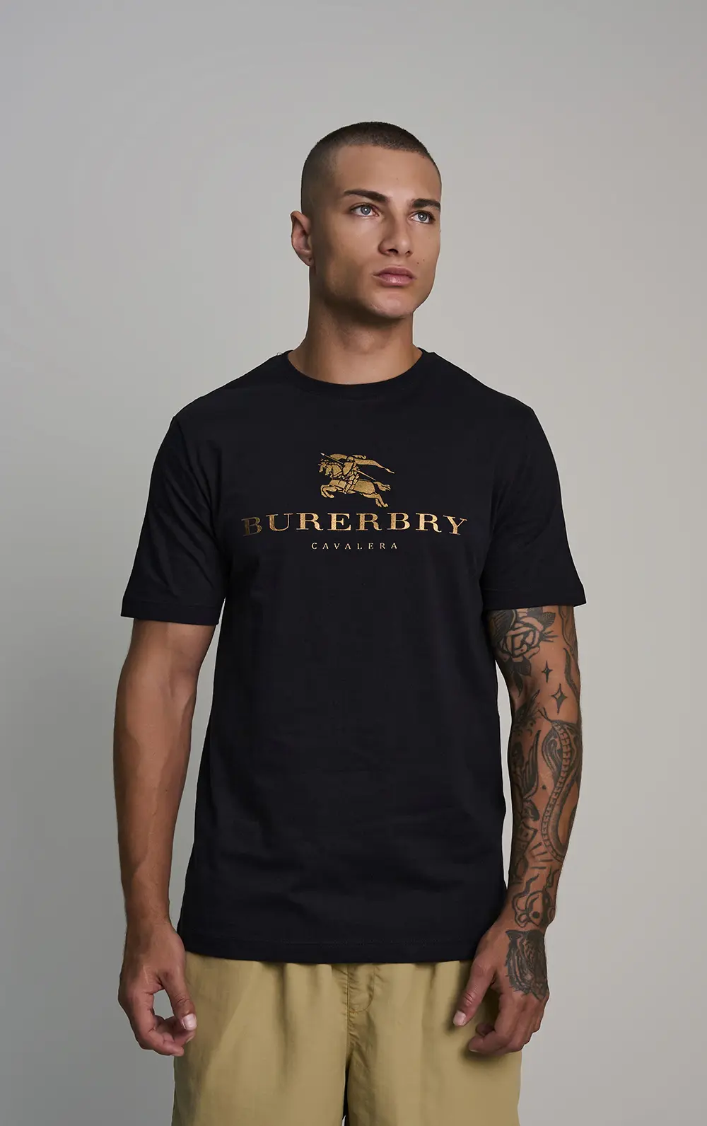 T-SHIRT CAVALERA INDIE BURERBRY