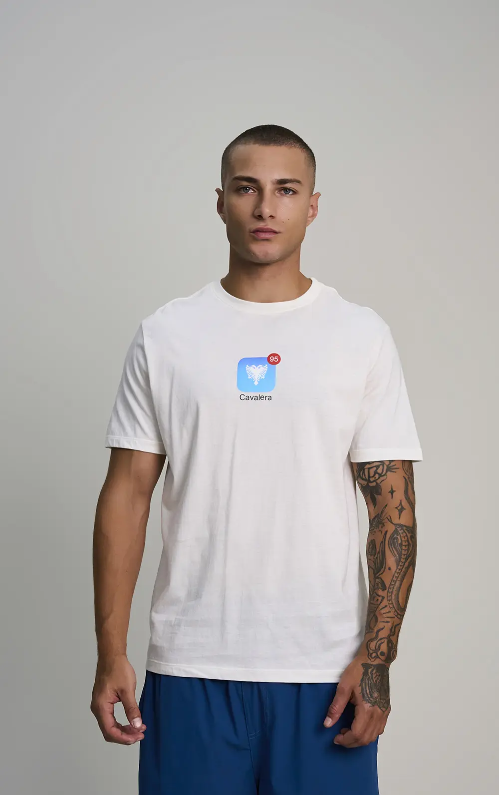 T-SHIRT CAVALERA INDIE APP NOTIFICATION