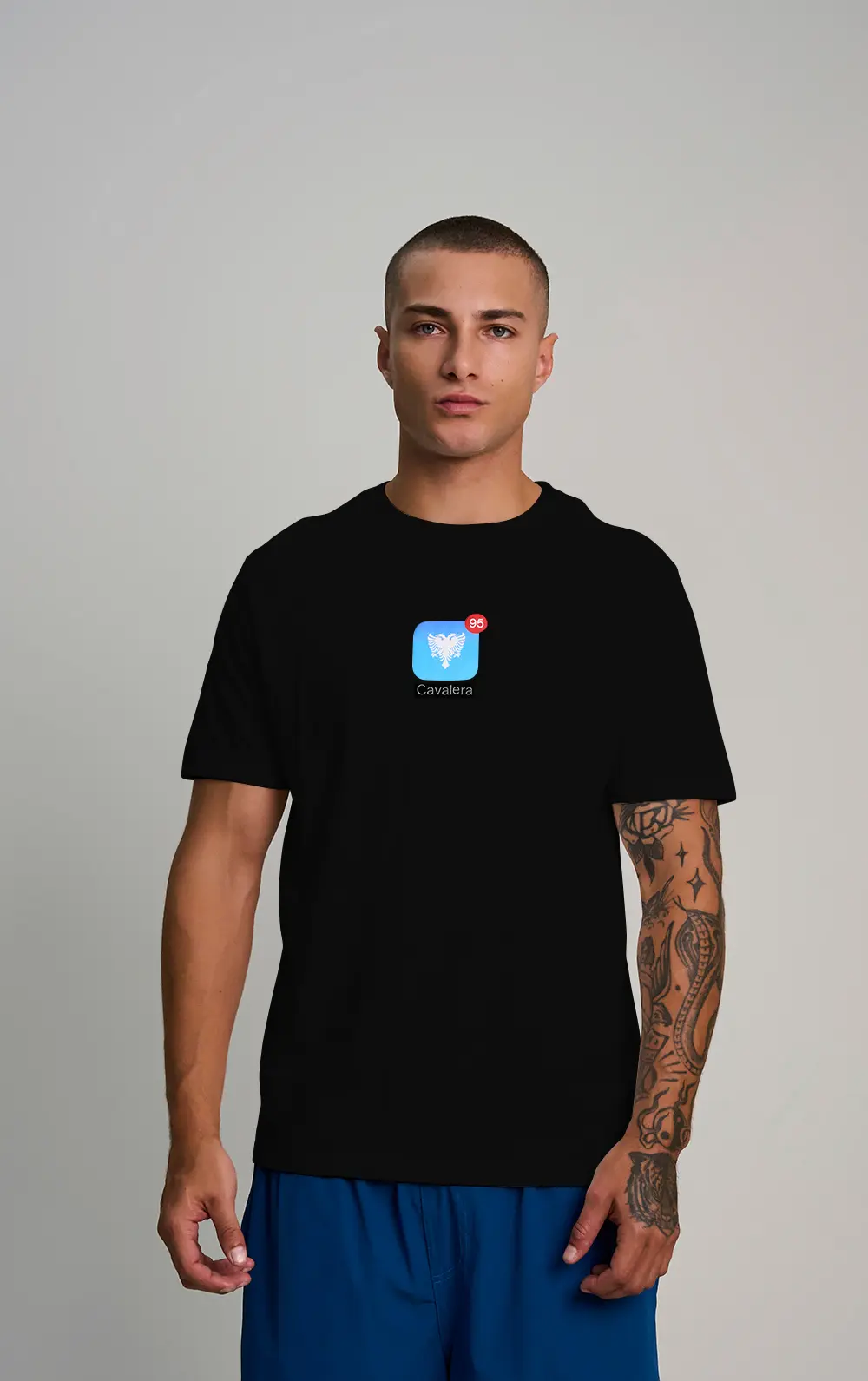 T-SHIRT CAVALERA INDIE APP NOTIFICATION