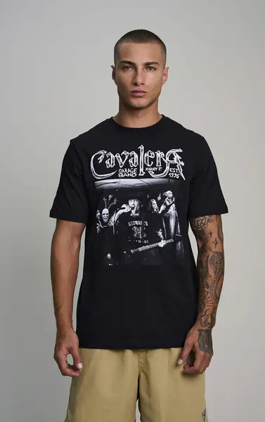 T-SHIRT CAVALERA INDIE RARRY P.