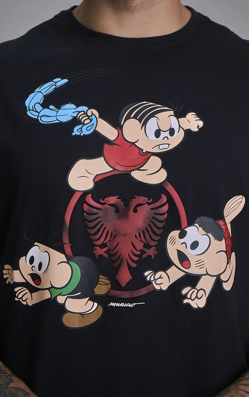 T-SHIRT CAVALERA INDIE TRIO E ÁGUIA