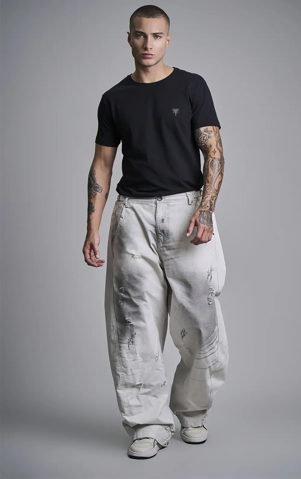 CALÇA VINTAGE CLOUD WASHED