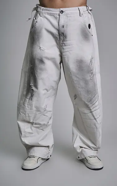 CALÇA VINTAGE CLOUD WASHED