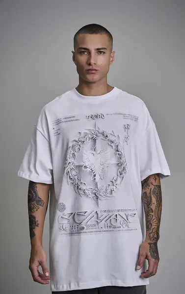 T-SHIRT CAVALERA OVERSIZED GREEK