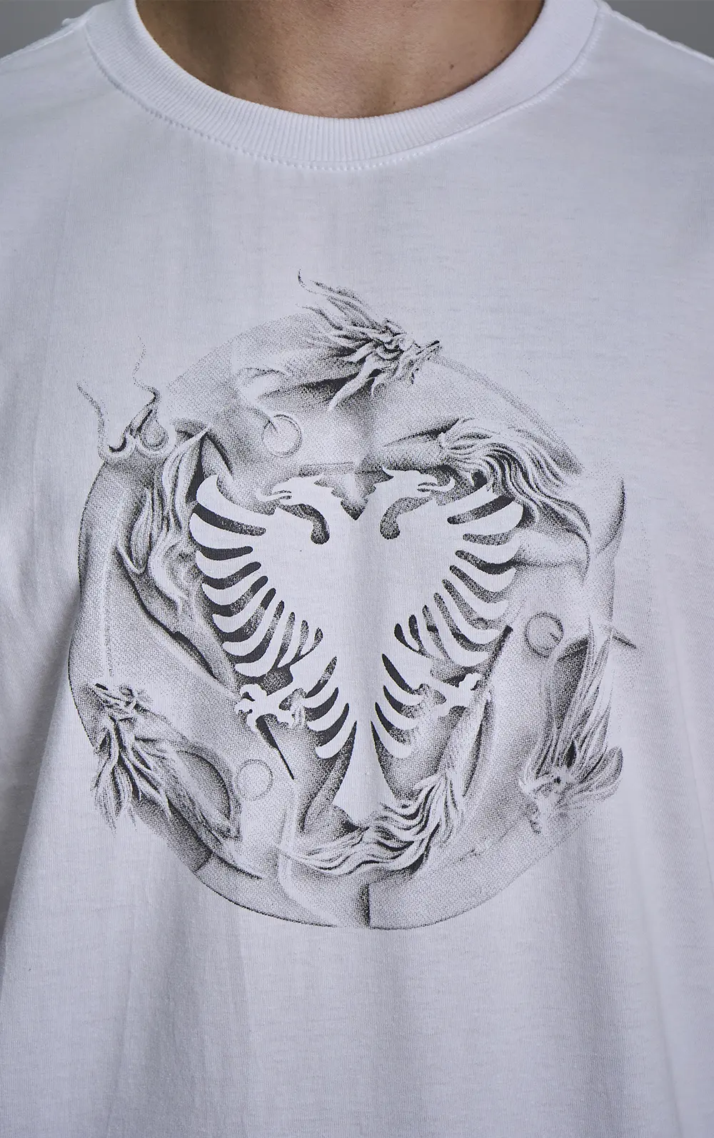 T-SHIRT CAVALERA COMFORT WHITE BALL
