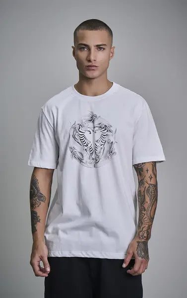 T-SHIRT CAVALERA COMFORT WHITE BALL