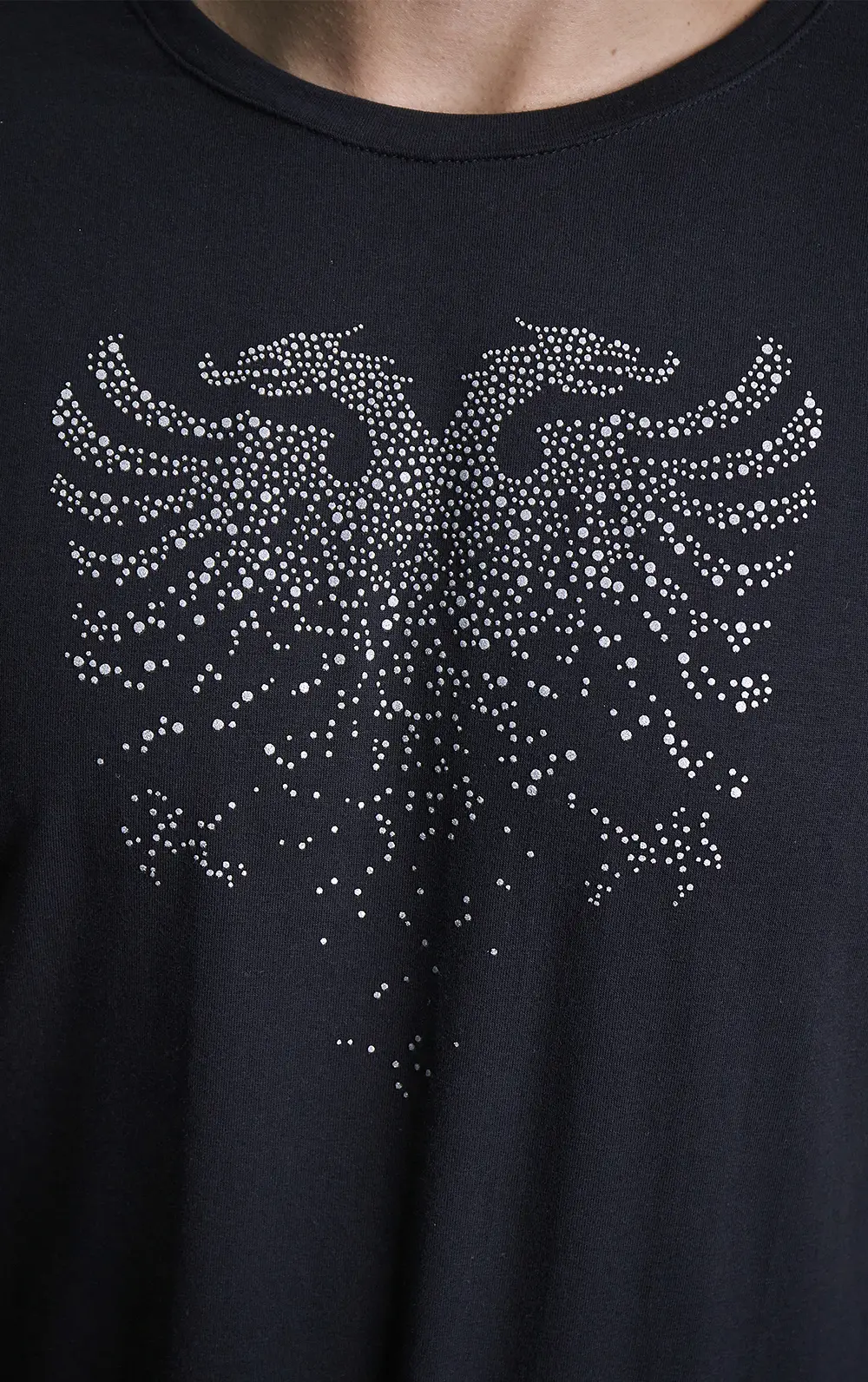 T-SHIRT CAVALERA SLIM METALIZADO