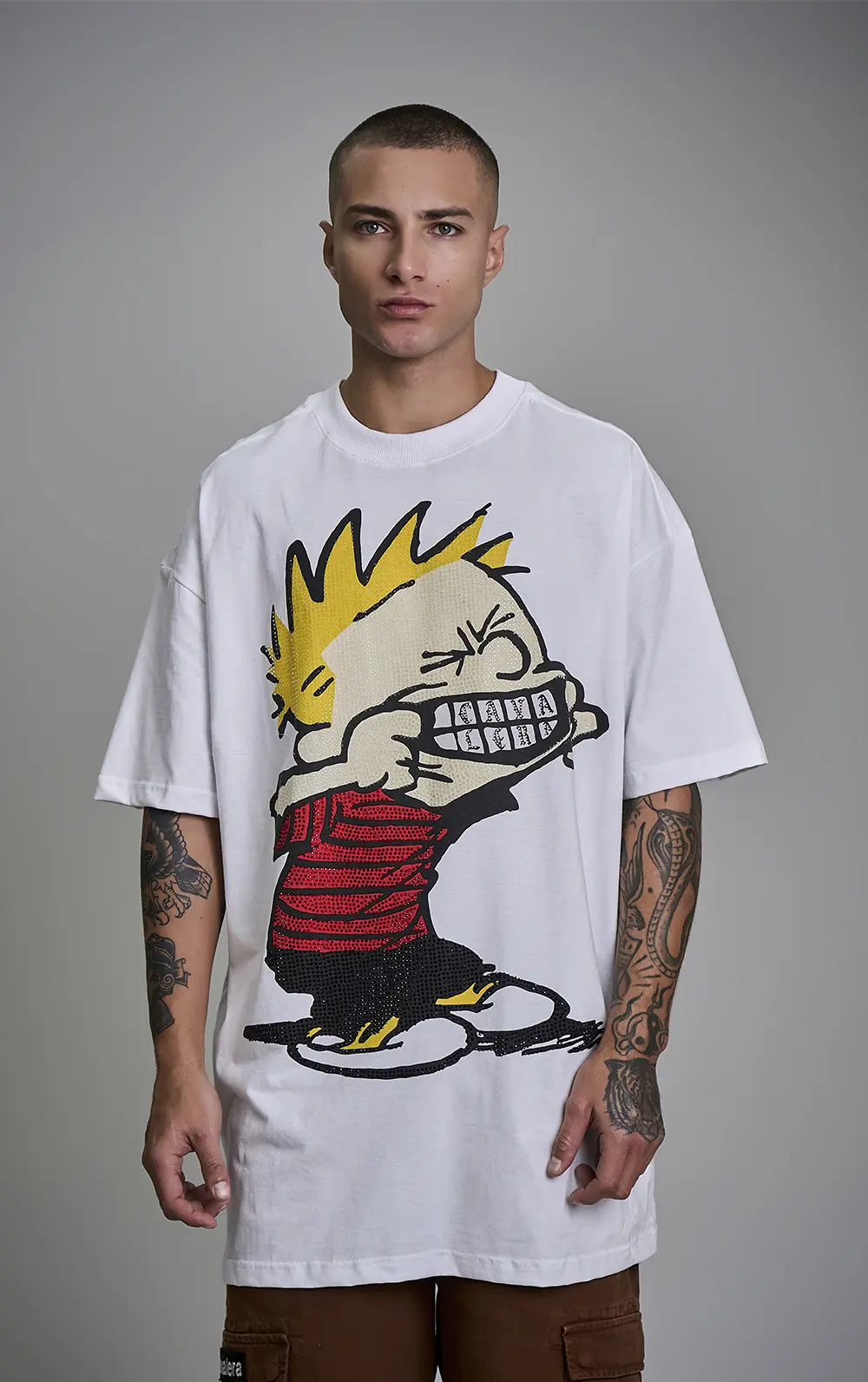 T-SHIRT CAVALERA OVERSIZED CALVIN