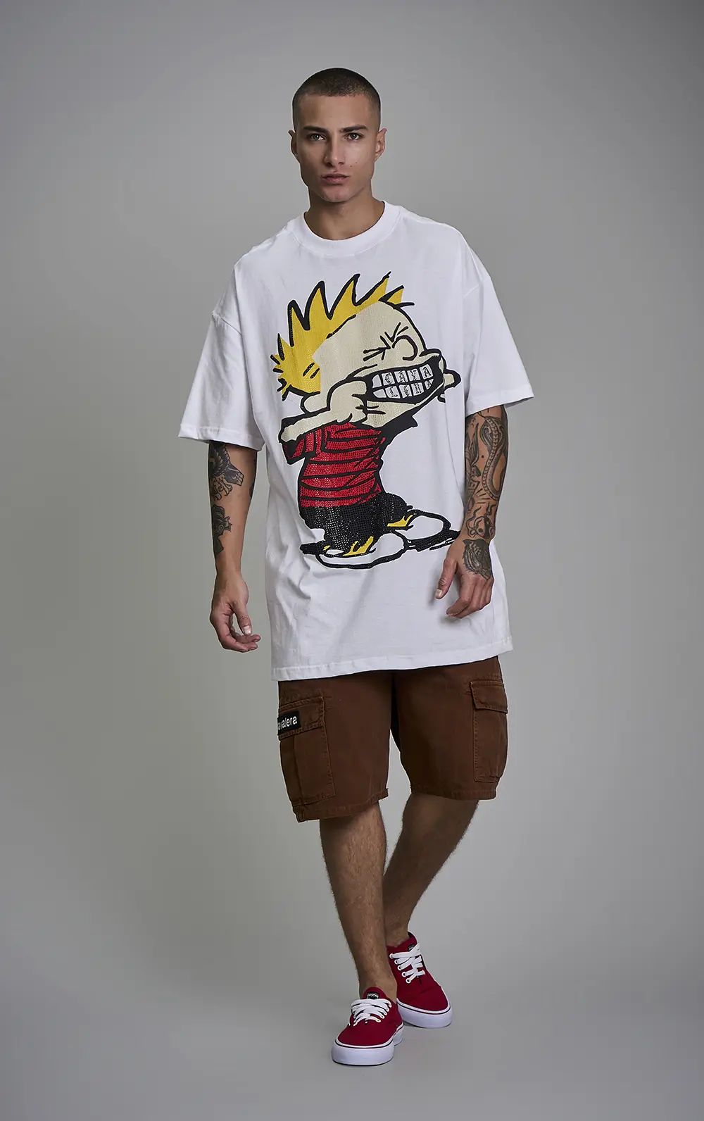 T-SHIRT CAVALERA OVERSIZED CALVIN