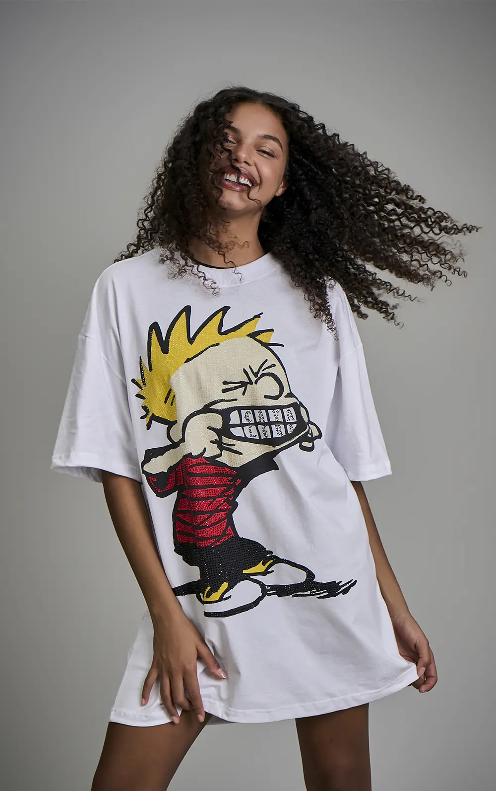 T-SHIRT CAVALERA OVERSIZED CALVIN