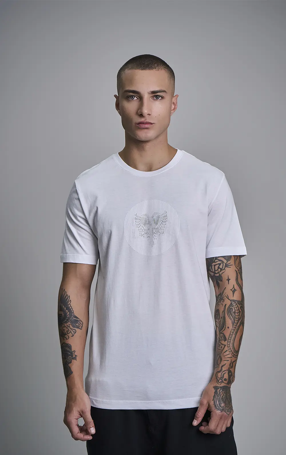 T-SHIRT CAVALERA INDIE DOUBLE PRINT