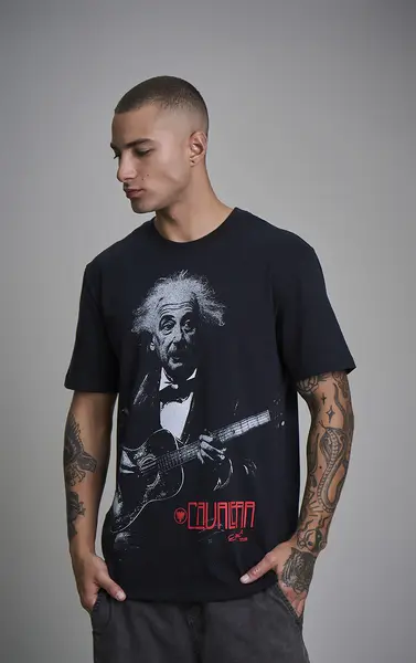 T-SHIRT CAVALERA COMFORT ALBERT EINSTEIN