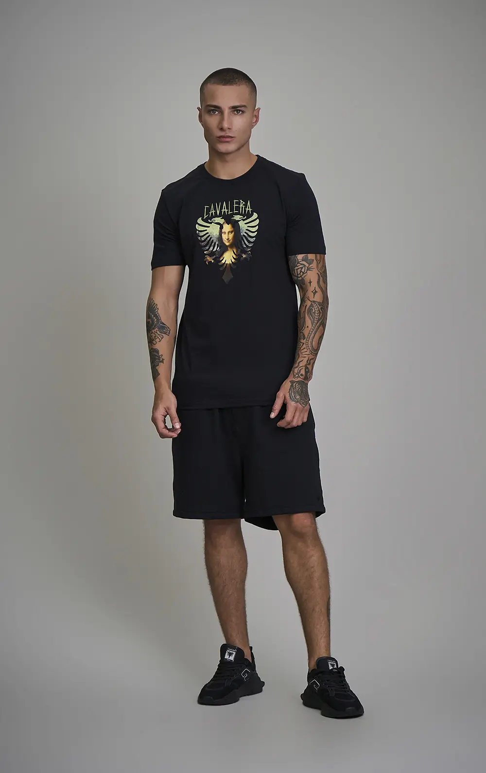 T-SHIRT CAVALERA INDIE MONALISA EAGLE