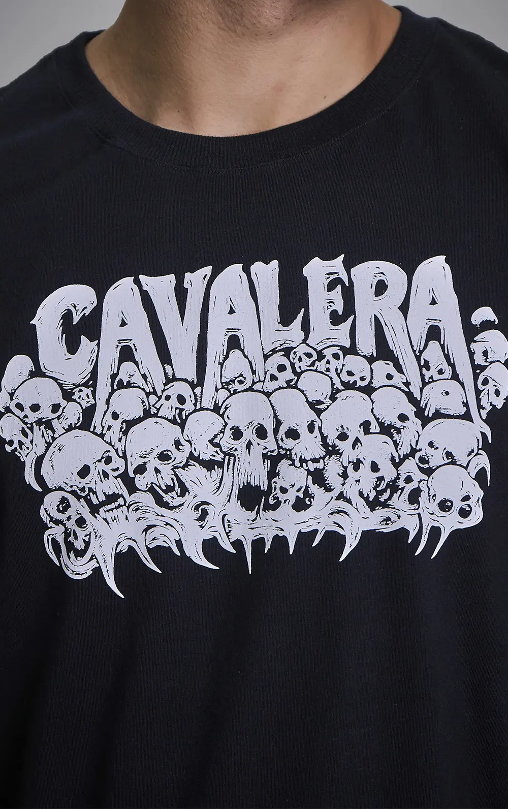 T-SHIRT CAVALERA INDIE UNITED SKULLS