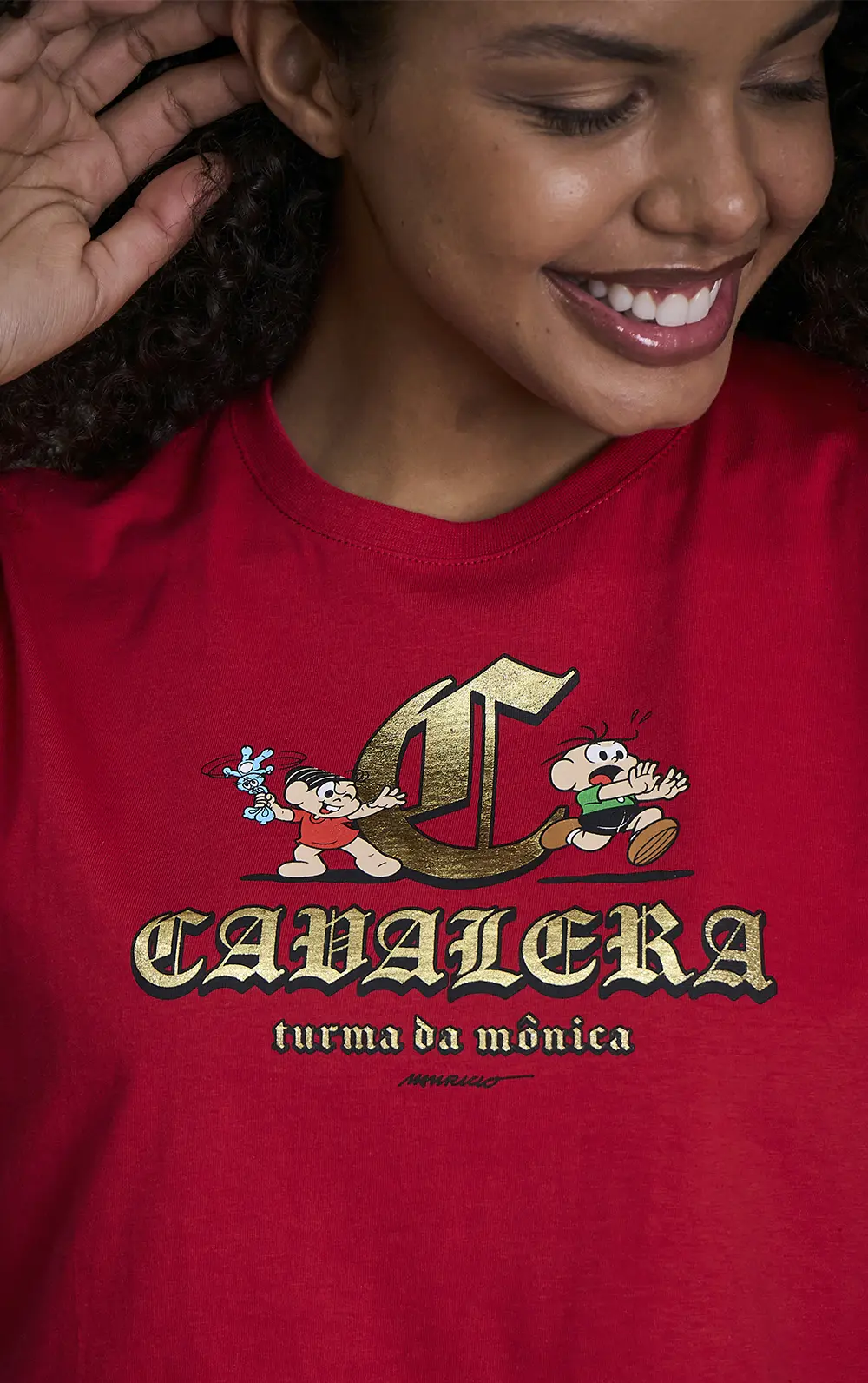 CAMISETA CAVALERA FOLDED DUPLA E SANSÃO