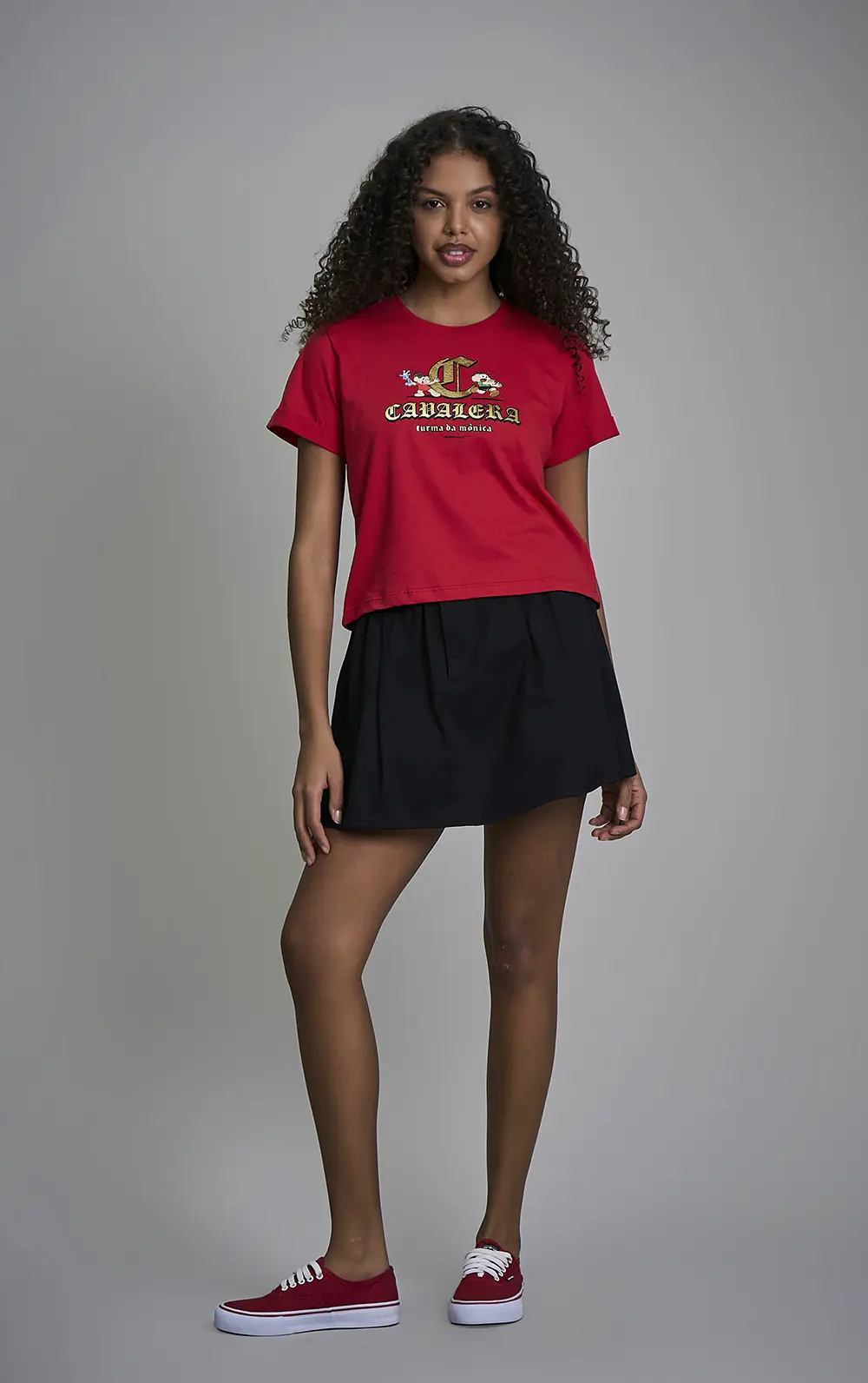 CAMISETA CAVALERA FOLDED DUPLA E SANSÃO