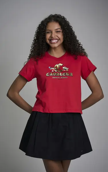 CAMISETA CAVALERA FOLDED DUPLA E SANSÃO