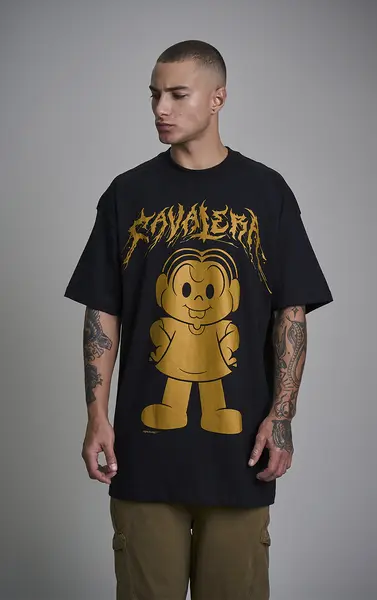 T-SHIRT CAVALERA OVERSIZED MÔNICA 01.24.2960 - T-SHIRT CAVALERA