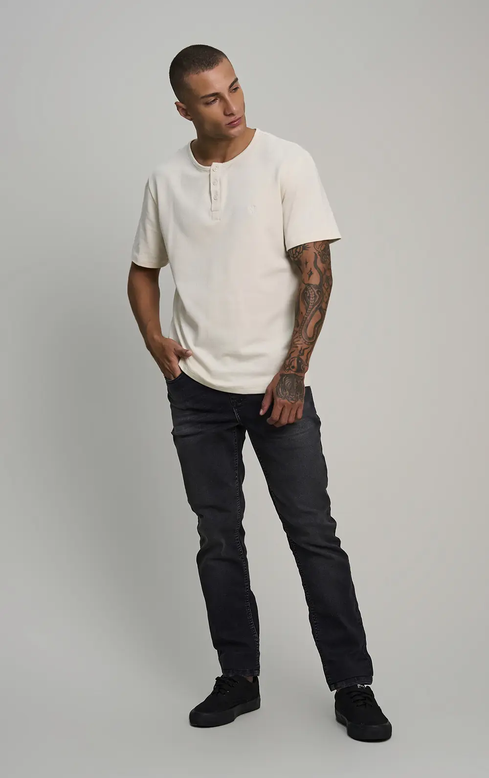 CALÇA JEANS CAVALERA BLACK SKINNY 2