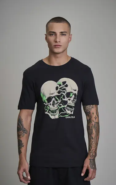 T-SHIRT CAVALERA INDIE CAVEIRAS