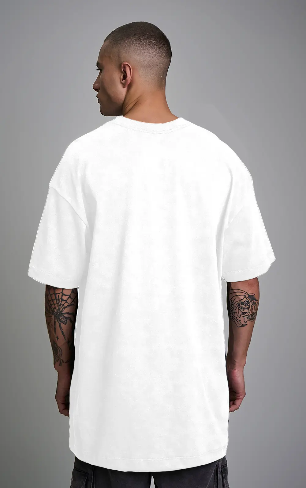 T-SHIRT CAVALERA OVERSIZED ÁGUIA BORDADA