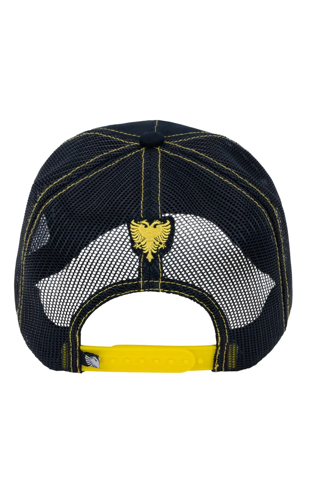 BONÉ CAVARELA TRUCKER YELLOW LINE
