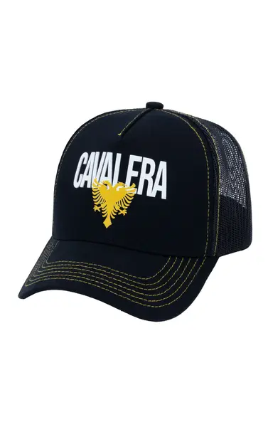 BONÉ CAVARELA TRUCKER YELLOW LINE