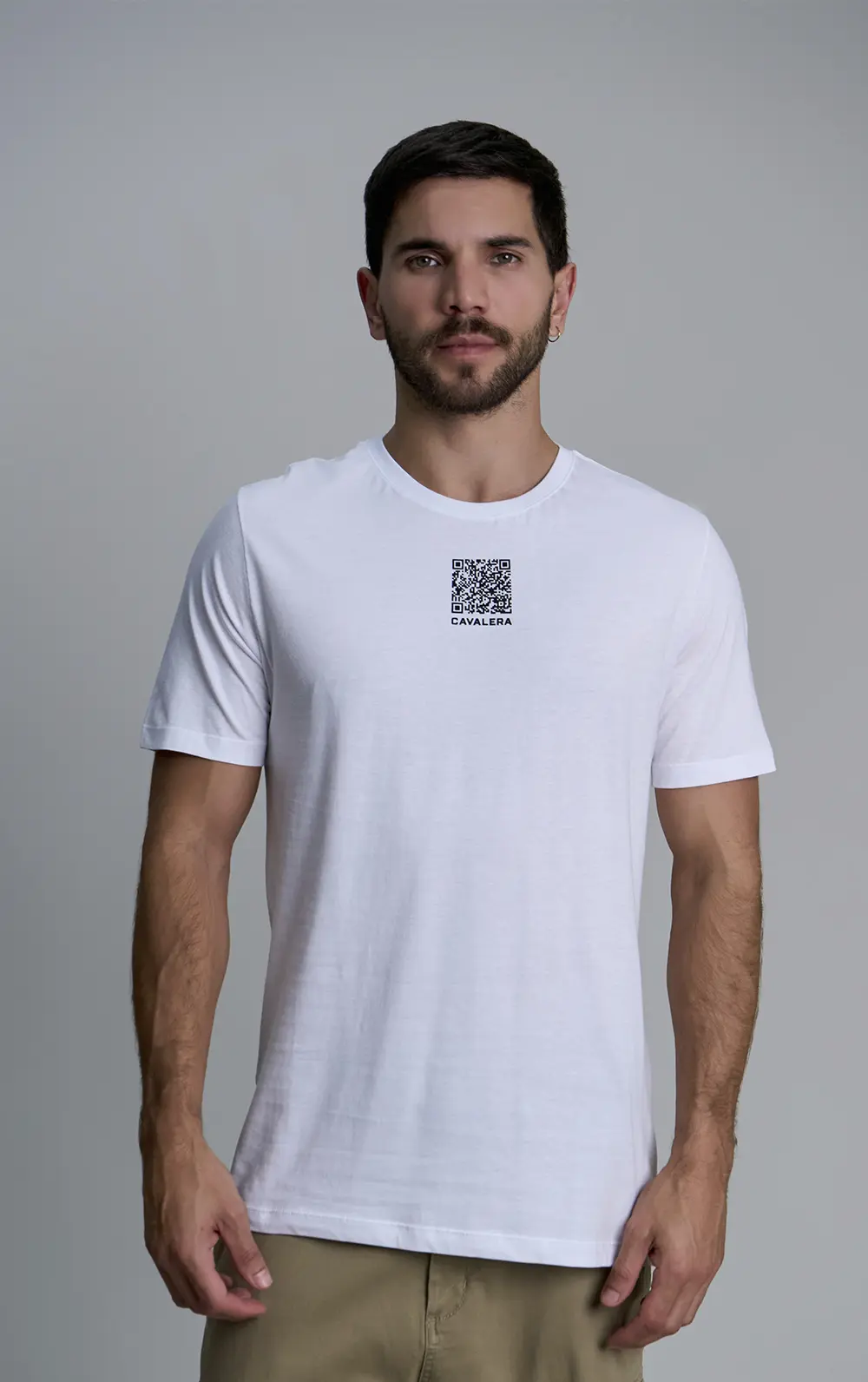T-SHIRT CAVALERA INDIE QR CODE