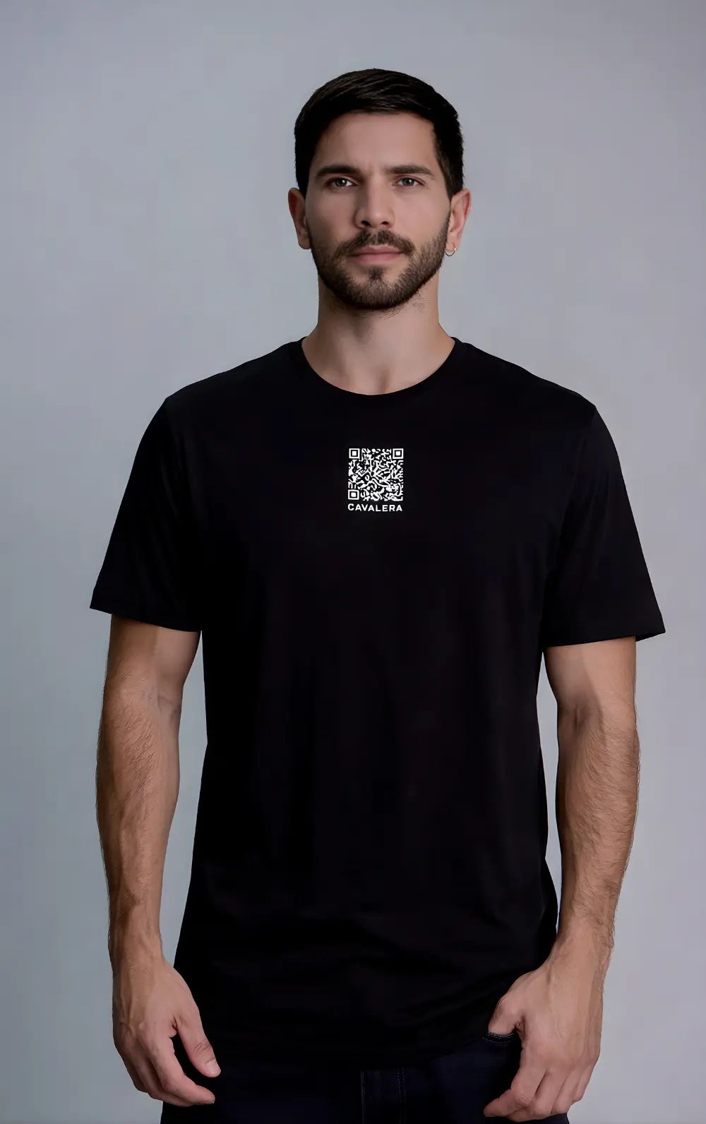 T-SHIRT CAVALERA INDIE QR CODE