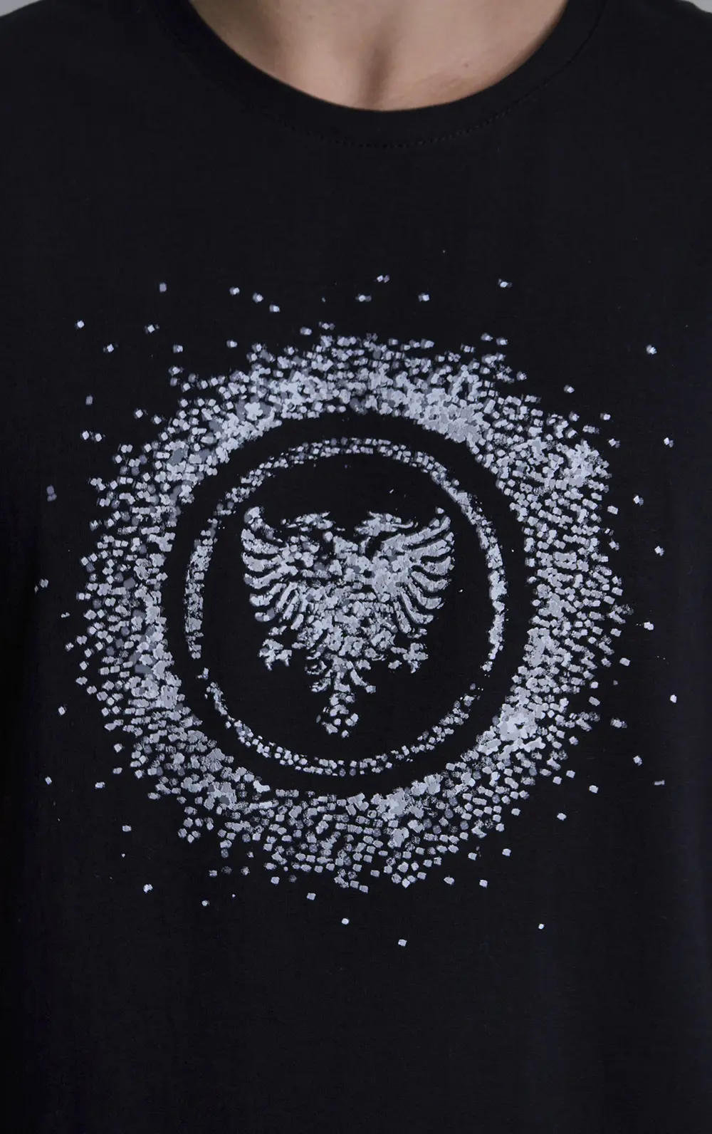 T-SHIRT CAVALERA SLIM LAYERED STITCHES