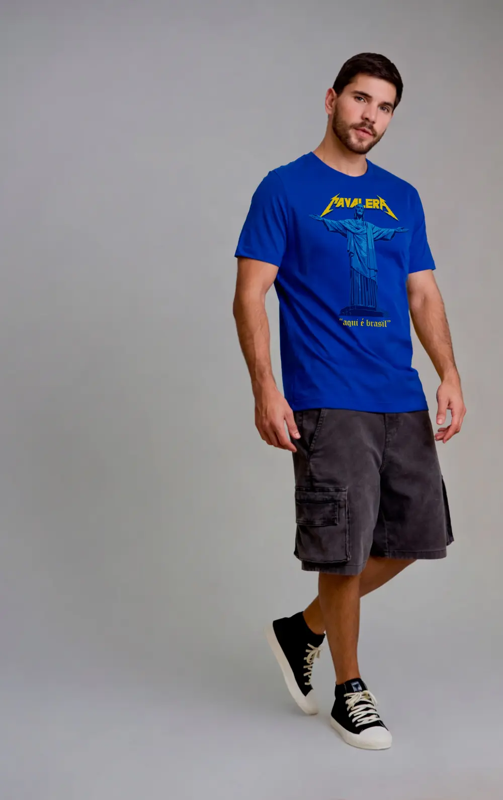 T-SHIRT CAVALERA INDIE BRASIL