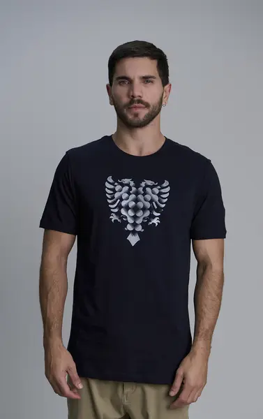 T-SHIRT CAVALERA INDIE GLITTER EAGLE