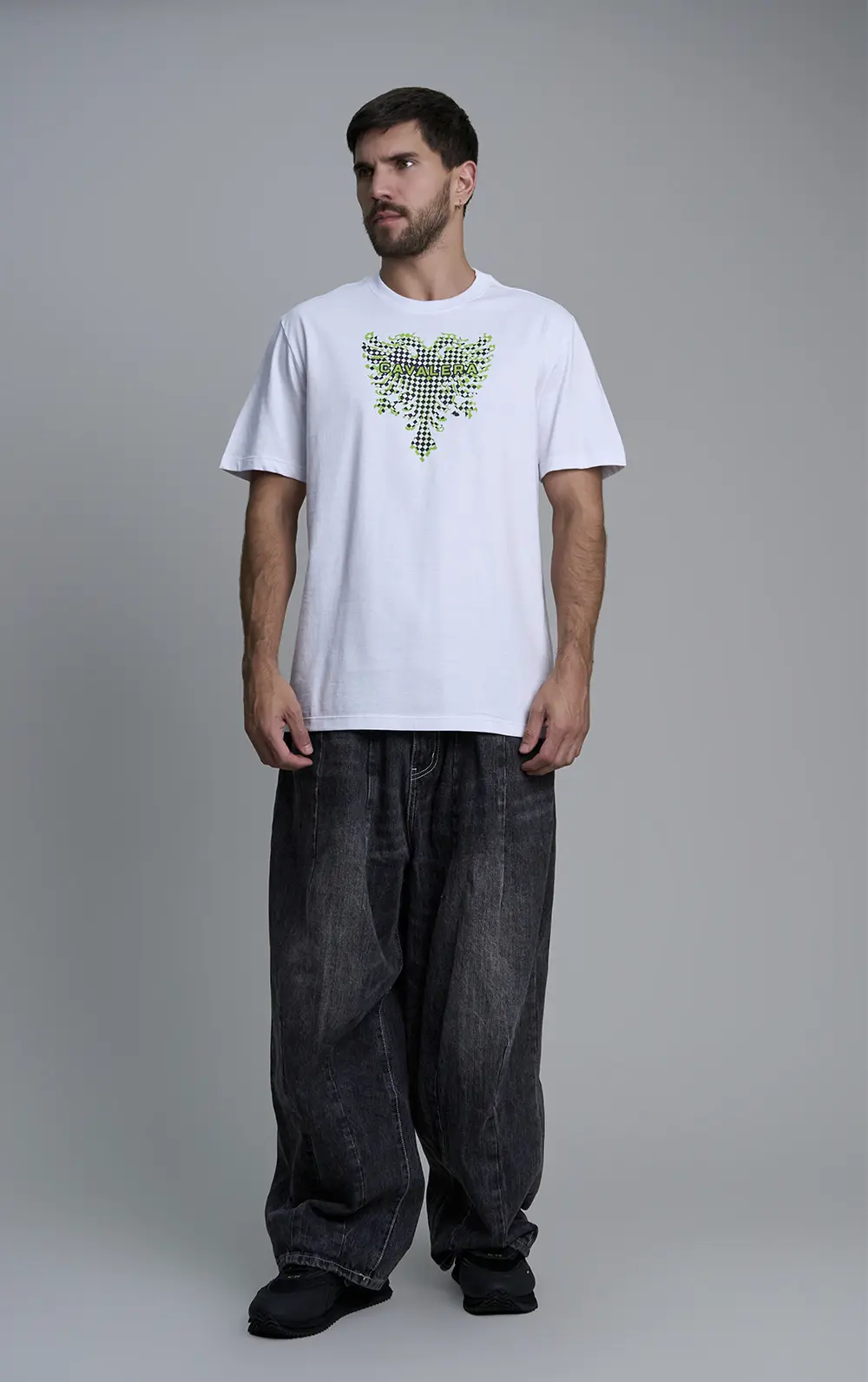 T-SHIRT CAVALERA COMFORT CHECKERED EAGLE