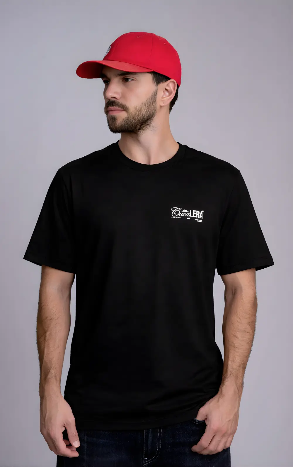 T-SHIRT CAVALERA COMFORT DOUBLE LETTERIN