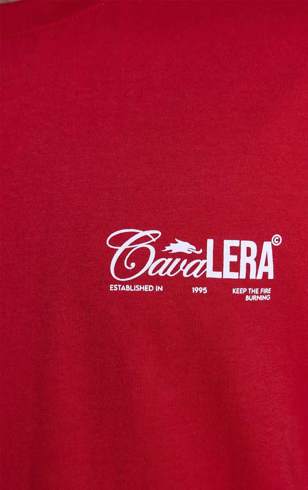 T-SHIRT CAVALERA COMFORT DOUBLE LETTERIN