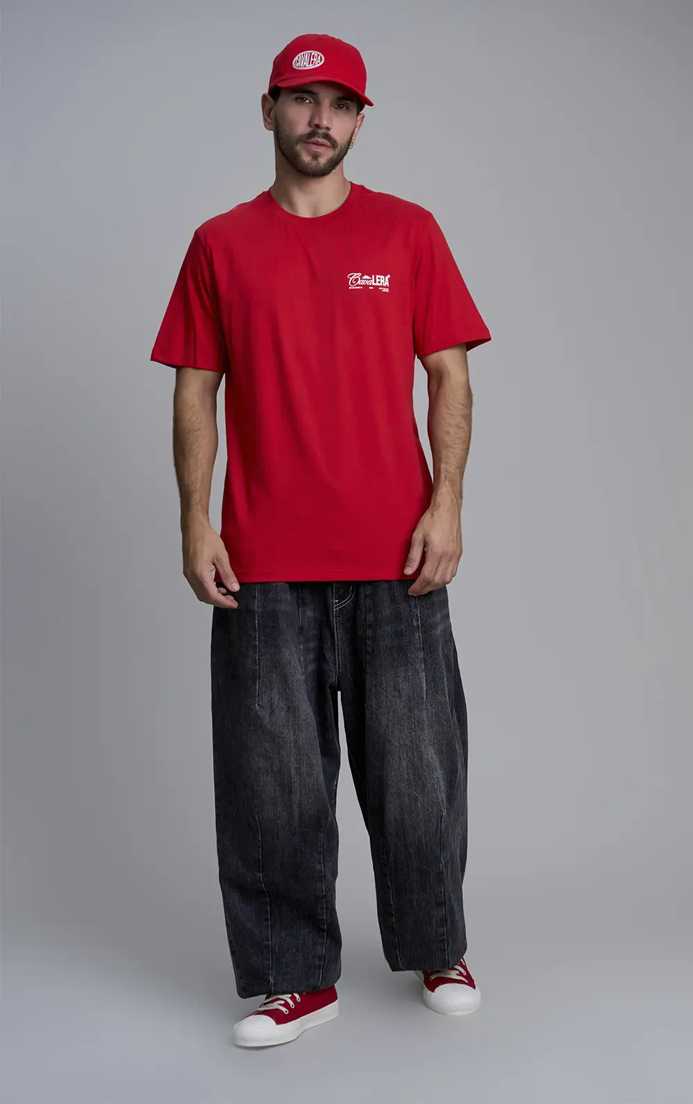 T-SHIRT CAVALERA COMFORT DOUBLE LETTERIN