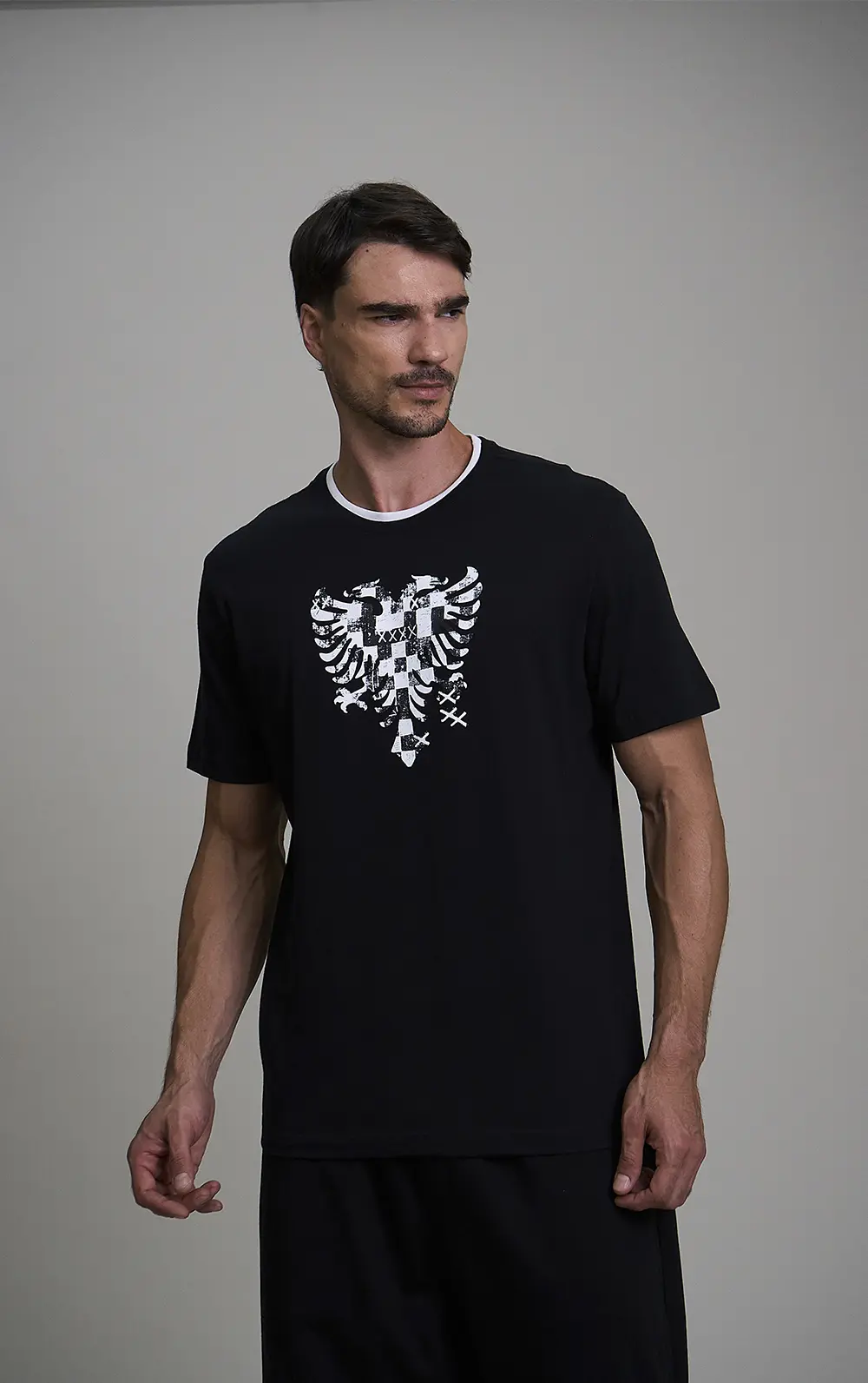 T-SHIRT CAVALERA COMFORT ÁGUIA QUADRI
