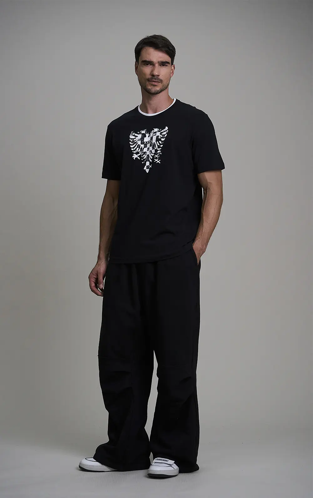 T-SHIRT CAVALERA COMFORT ÁGUIA QUADRI