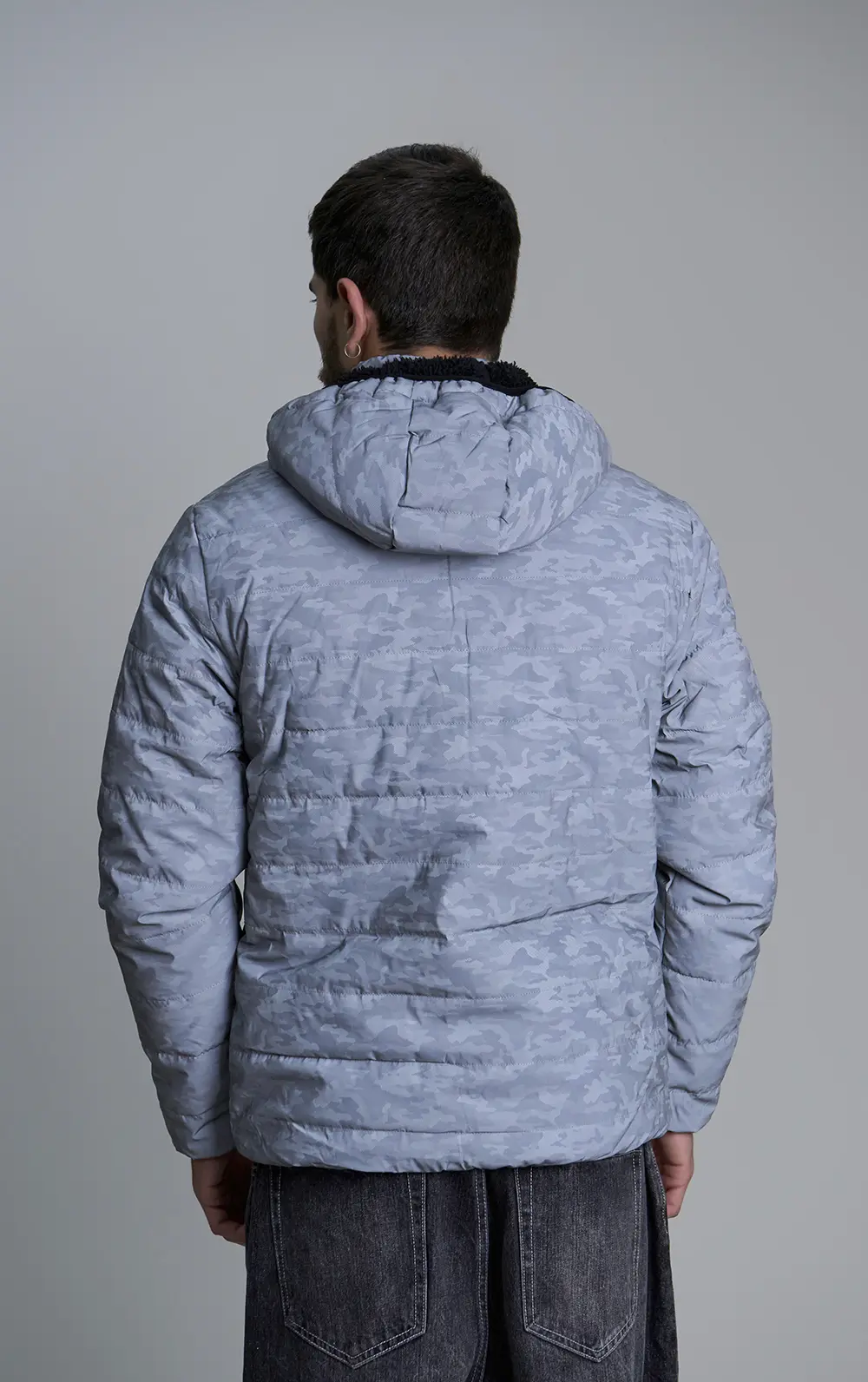 JAQUETA CAVALERA CAMUFLADA CAPUZ