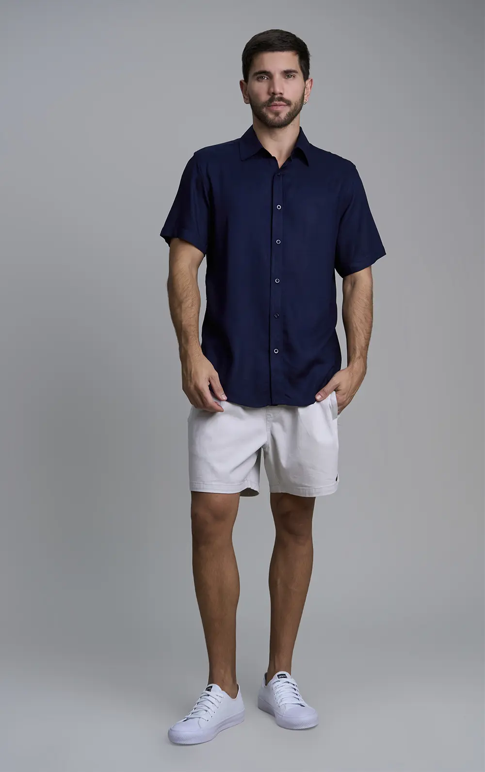 CAMISA CAVALERA M/C VISCOSE