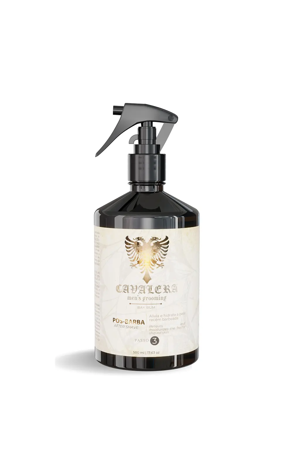 PÓS BARBA CAVALERA BAY RUM 500ML