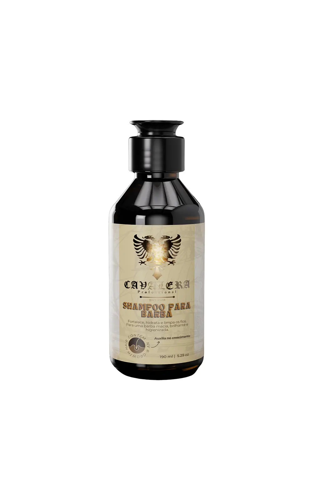 SHAMPOO CAVALERA BAY RUM BARBA 190ML