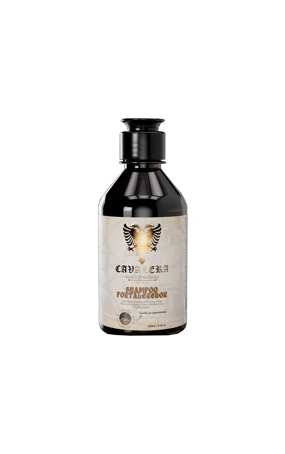 SHAMPOO CAVALERA BAY RUM 250 ML