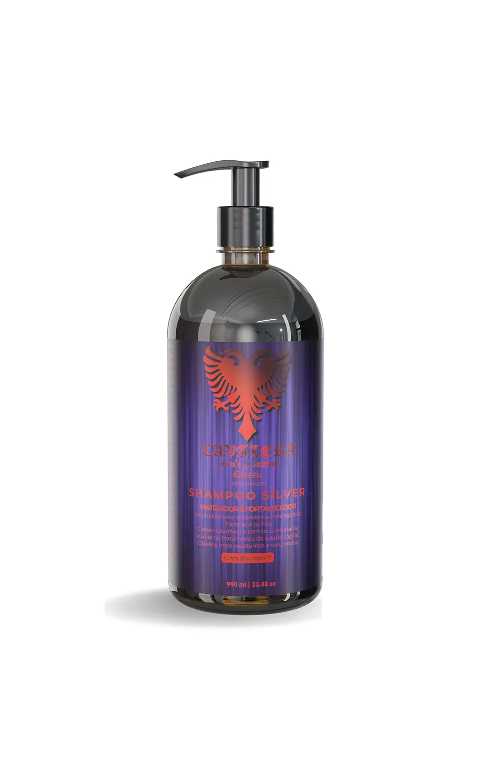 SHAMPOO CAVALERA SILVER 990 ML