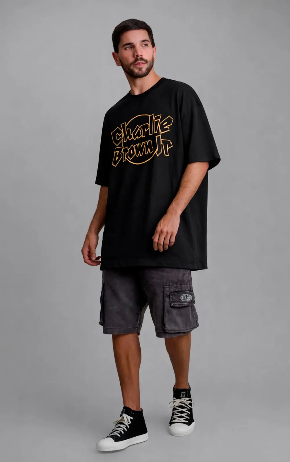 T-SHIRT CAVALERA X CBJR SANTOS OVERSIZED