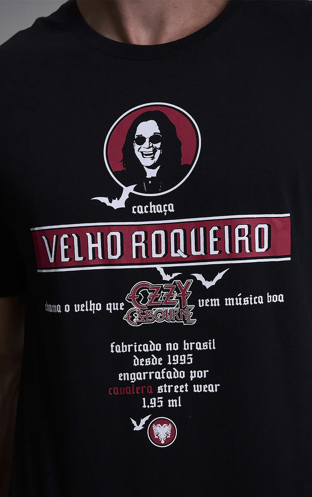 T-SHIRT CAVALERA INIDE OZZY