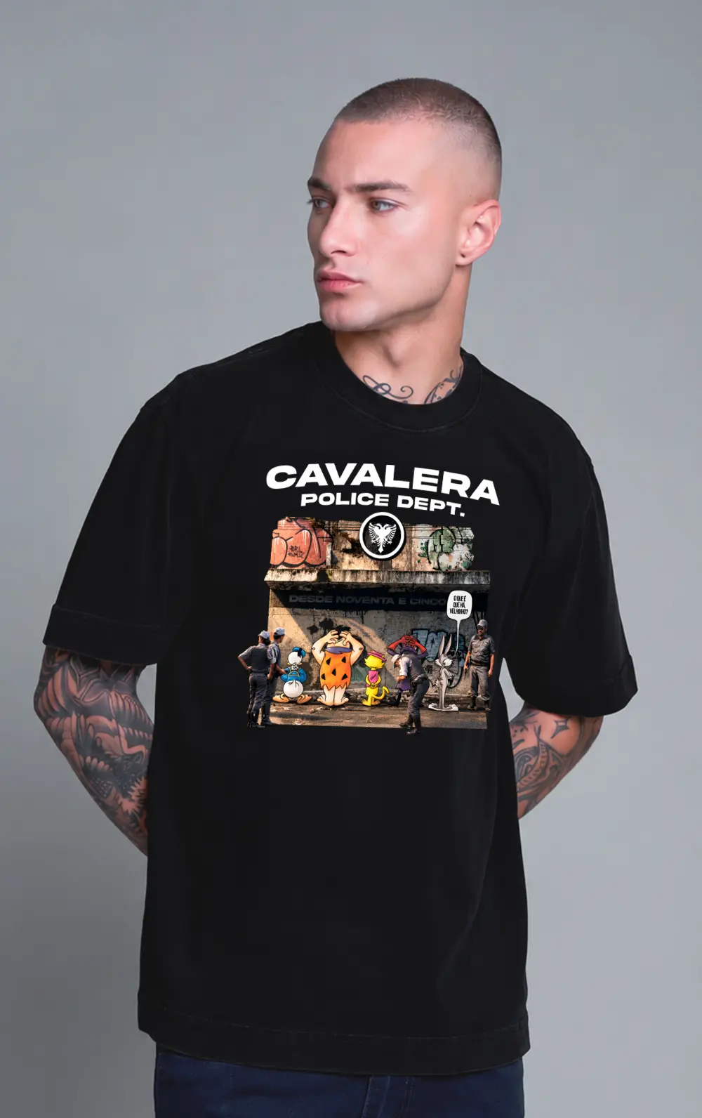 T-SHIRT CAVALERA TUBULAR DEPT