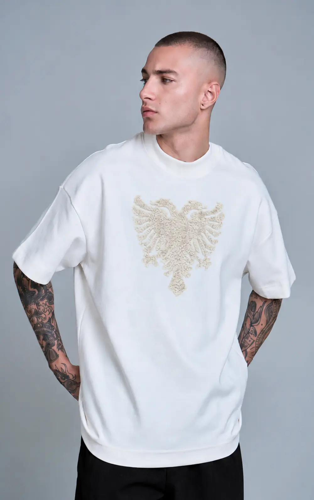 T-SHIRT CAVALERA OVERSIZED SOFT AGUIA