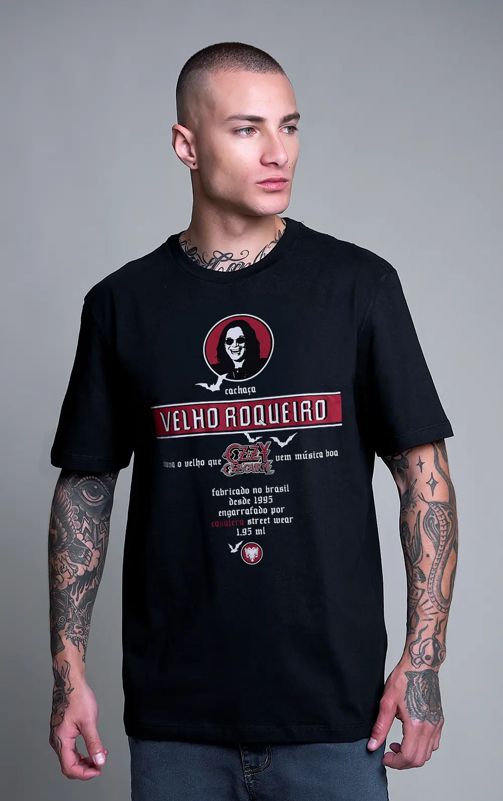 T-SHIRT CAVALERA STREETWEAR ROCK LEGEND