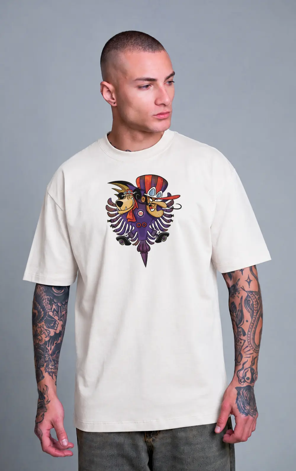 T-SHIRT CAVALERA STREETWEAR AGUIA MALUCA